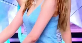 파인 크롭 민소매 선미