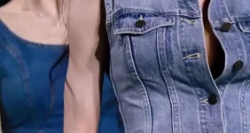 벌어진 자켓 틈 아이칠린 주니