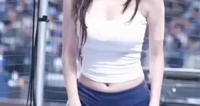 이주은 치어리더 돌핀 패션