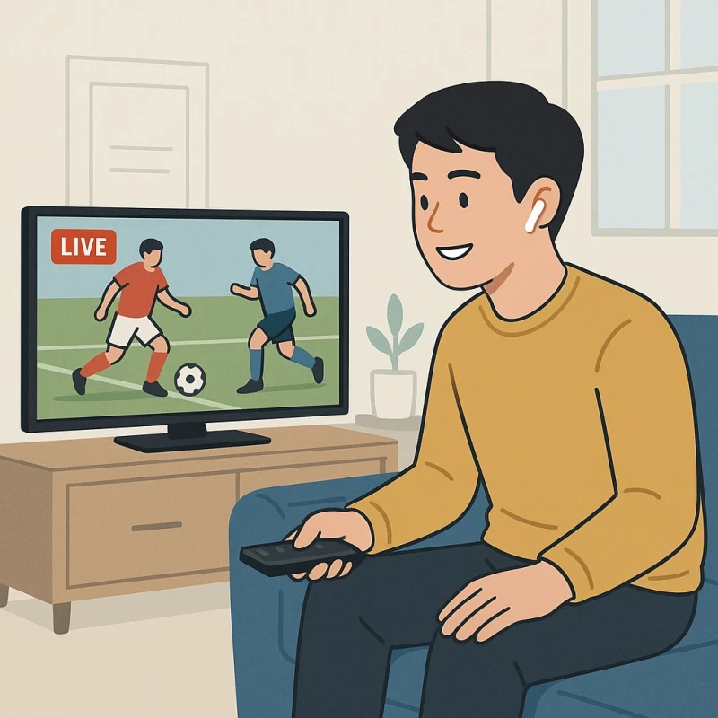 뽕티비 처음 들어온 사람용 스포츠중계 시청 가이드