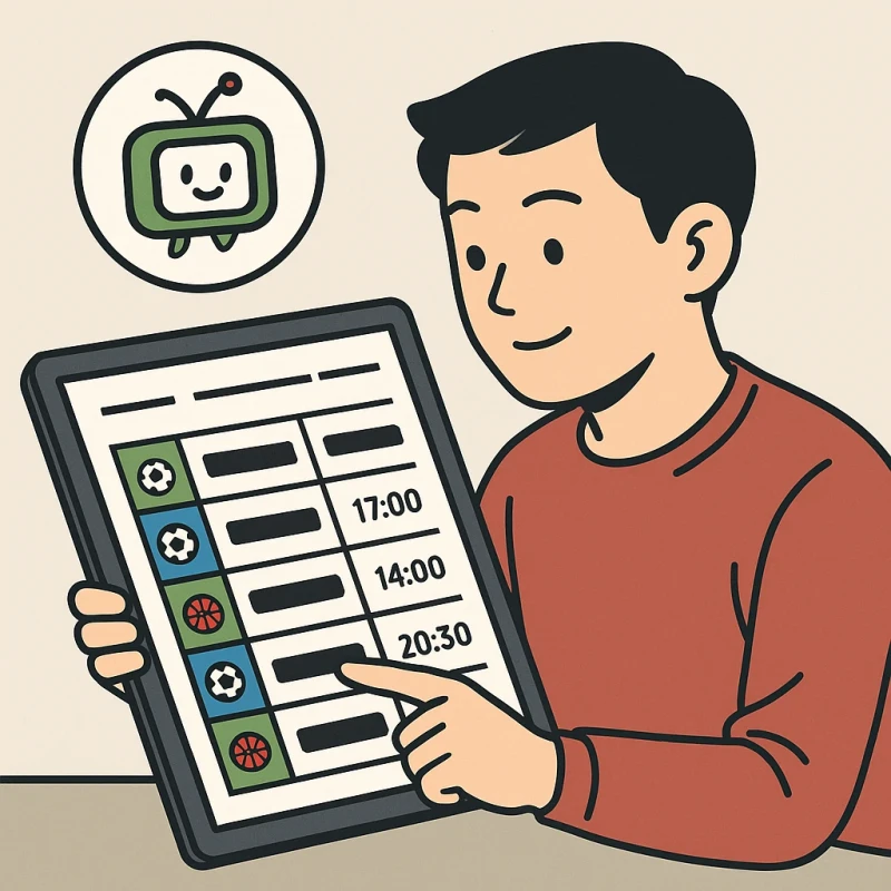 뽕티비 경기 일정표 보는 법, 스포츠일정 놓치지 않게 정리하는 방법