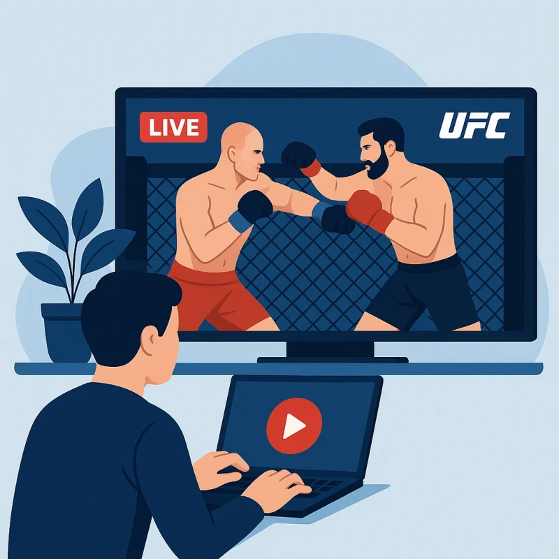 UFC중계와 격투기중계, 뽕티비에서 경기 놓치지 않는 시청 순서