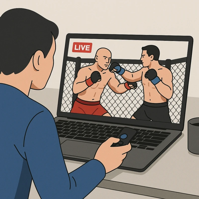 UFC중계와 격투기중계 뽕티비에서 경기 찾고 끊김 줄이는 법