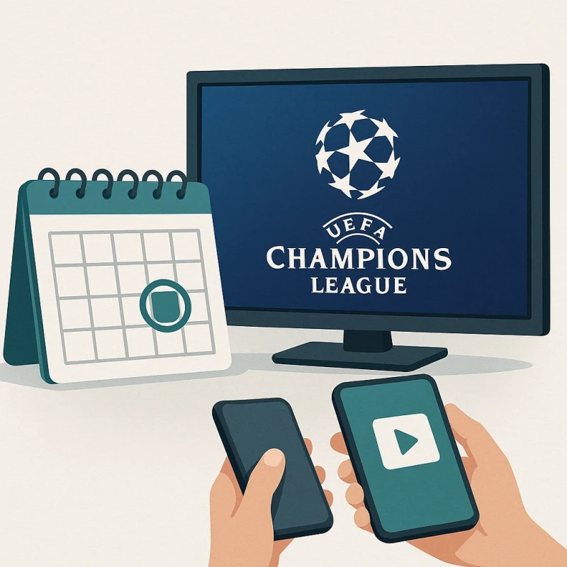 챔피언스리그중계 일정 확인하고 뽕티비에서 UCL 보는 법