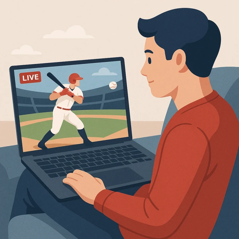 뽕티비 야구중계 무료로 보는 법, KBO중계랑 MLB중계 찾는 순서
