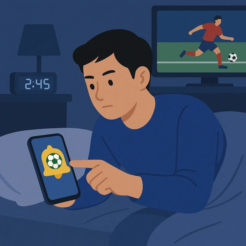 뽕티비 해외축구중계 새벽경기 알림 맞춰두는 법, EPL중계랑 라리가 기준