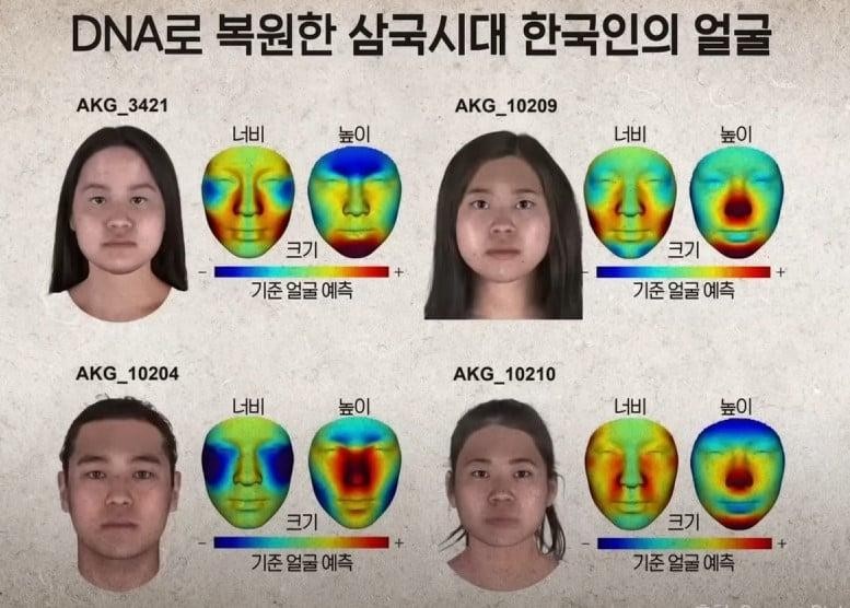 삼국시대 한국인 추정 외모-3