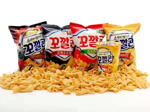 옥수수 스낵 시장 독보적 1위 과자