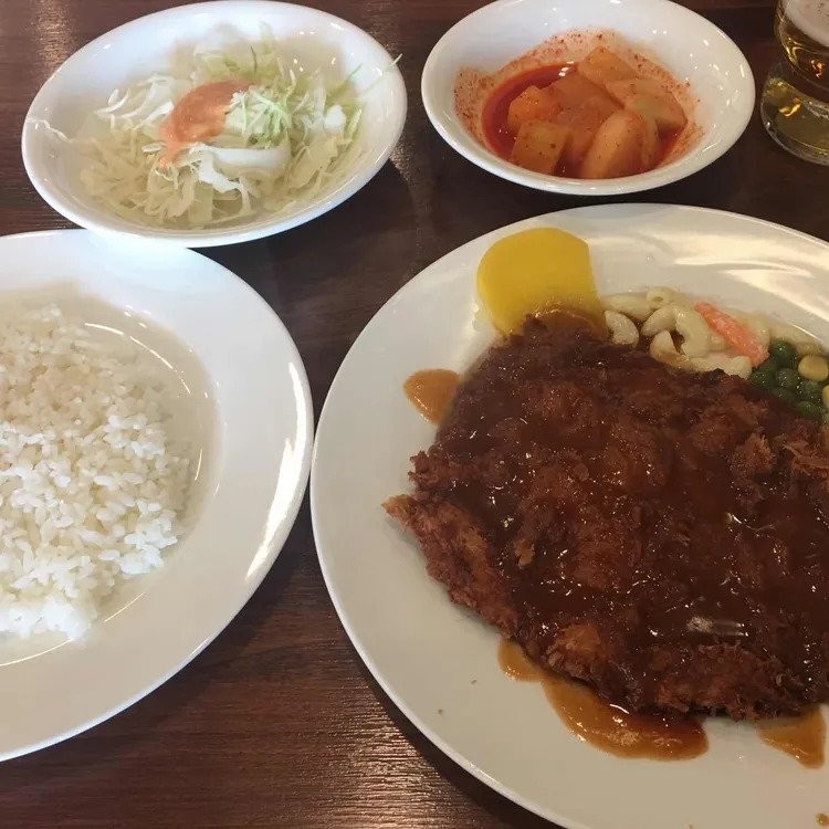 경양식 돈까스 흰쌀밥 근본은 솔직히 이거지-2