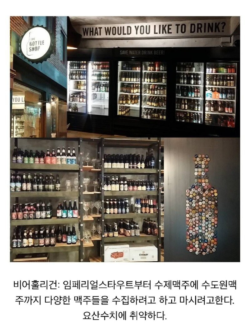 술꾼들 사이에서 나누어져 있는 주종별 파벌소개 -8