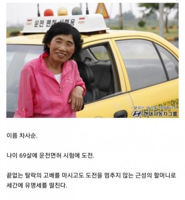 운전면허 2800만원 내고 합격한 할머니 