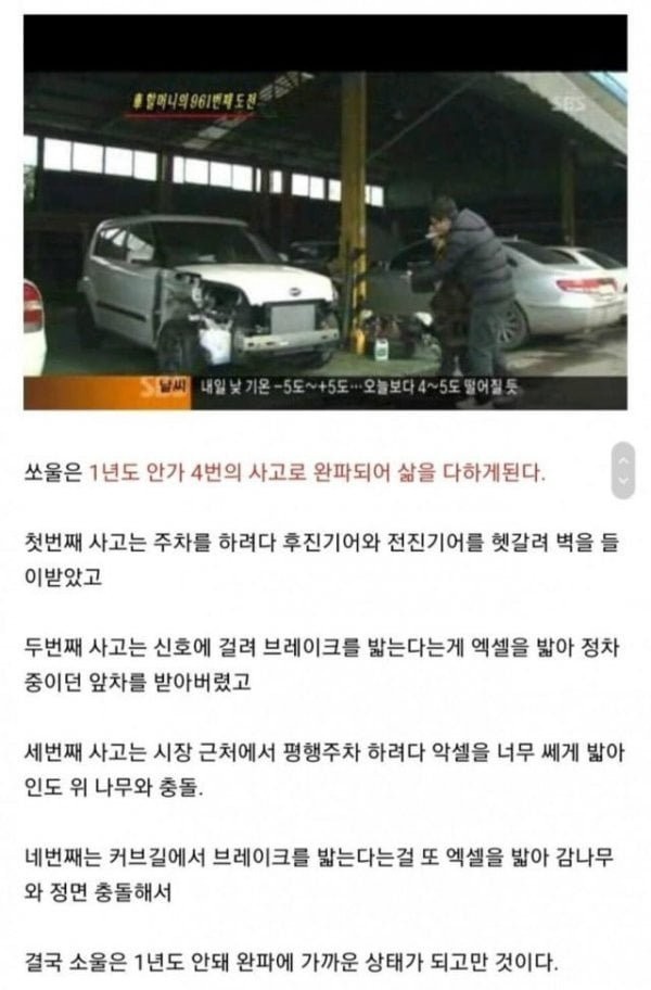 운전면허 2800만원 내고 합격한 할머니 -5