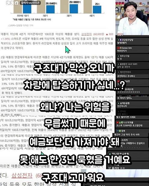 속보) 삼성전자 99층 도달 직전, 100층 원정대 곧 도착-3