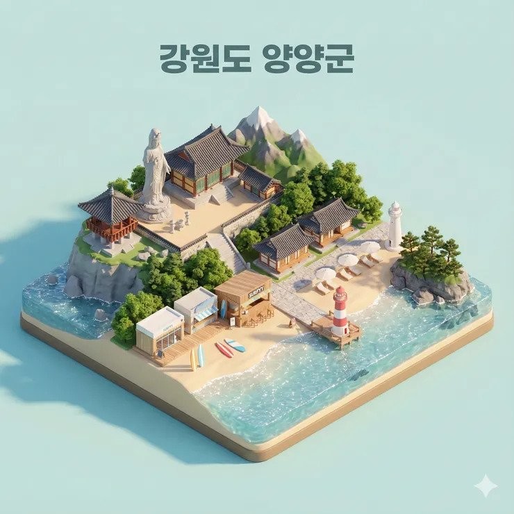 나노바나나로 지역 미니어처 만드는 프롬프트 