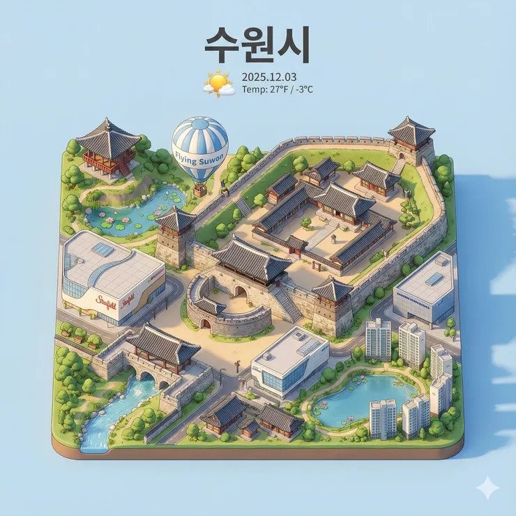 나노바나나로 지역 미니어처 만드는 프롬프트 -3