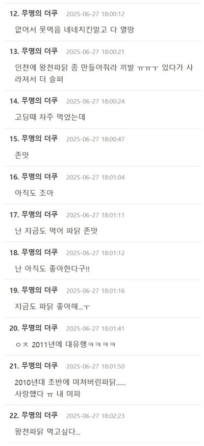 신드롬급 유행했다가 한물 간 치킨-10