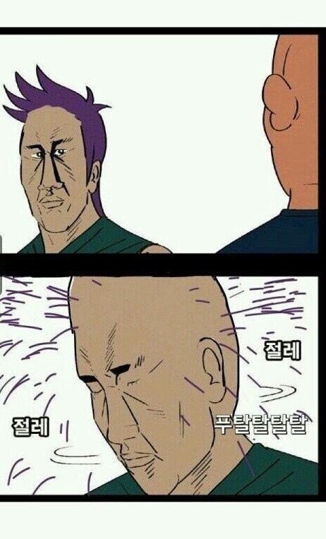 탈모 갤러리 영구정지 당하는 짤 모음