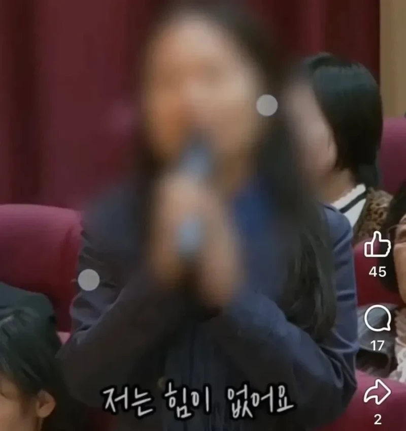 노숙자맘한테 한마디 하는 법륜스님 -3