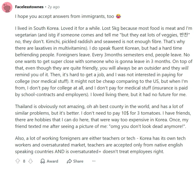 젊은 서양인들이 태국에 장기 거주하는 이유 -12