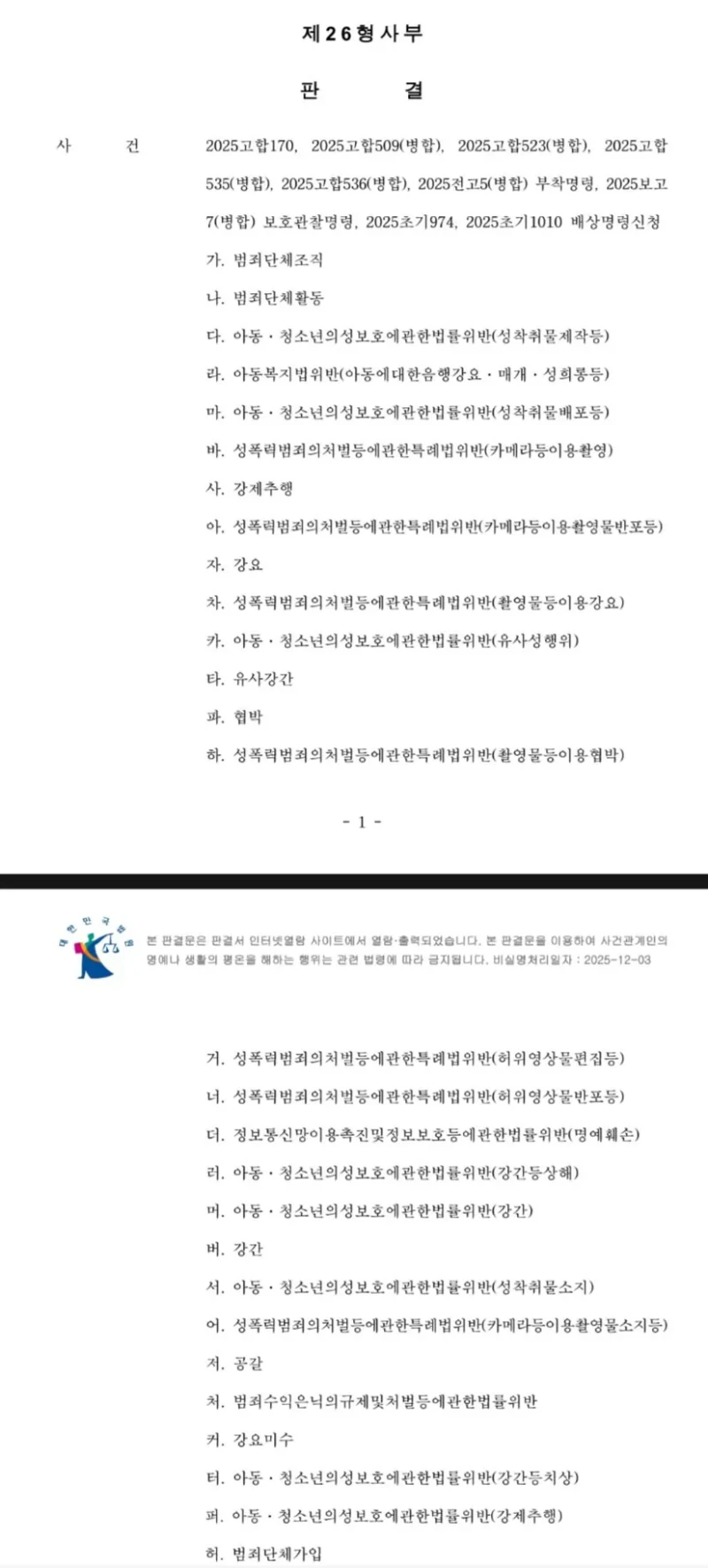 조주빈을 범부로 만들어버린 대한민국 최악의 성범죄자 -2
