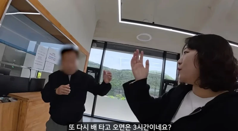 40년만에 부활했다는 시골의 한 유람선-3