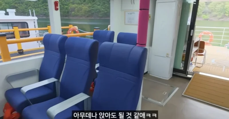 40년만에 부활했다는 시골의 한 유람선-11
