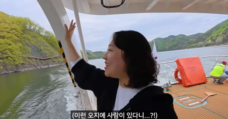 40년만에 부활했다는 시골의 한 유람선-17