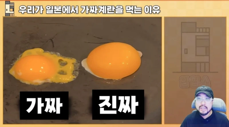 일본에서 우리가 가짜 계란을 먹는 이유