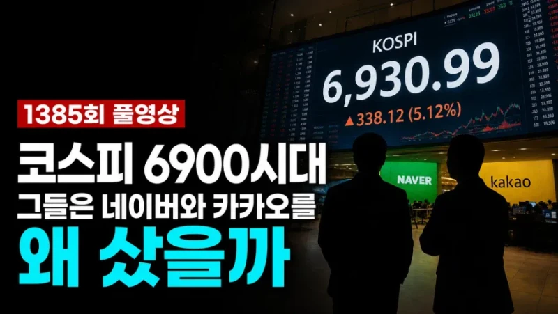 누군가는 잔인하게 맞이하는 코스피 6900시대 