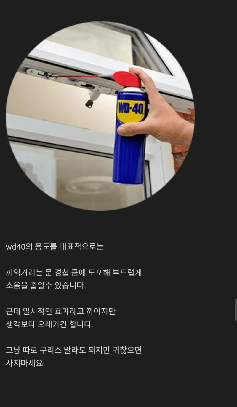 집에 WD-40 하나쯤 있으니 이거에 대해 알려 드리겠습니다 -4
