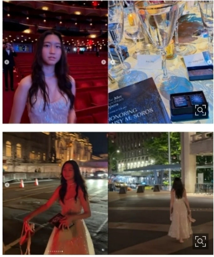 '최태원 회장♥' 김희영, 15세 딸 직접 공개-2