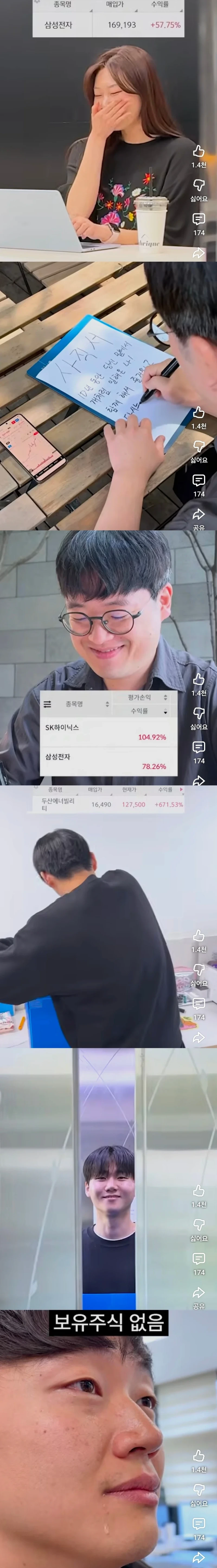 하닉, 삼전 보유 직장인들 근황