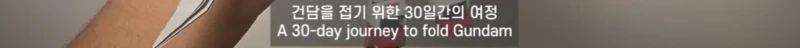 한장의 종이접기를 30일동안 한 사람-17