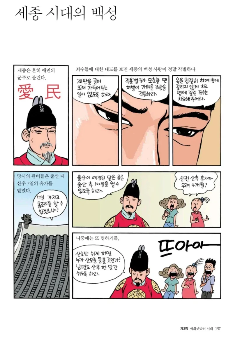 세종대왕 시절의 백성의 삶
