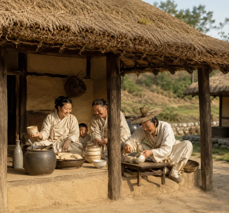 AI로 실사화한 조선시대 풍속화 -5