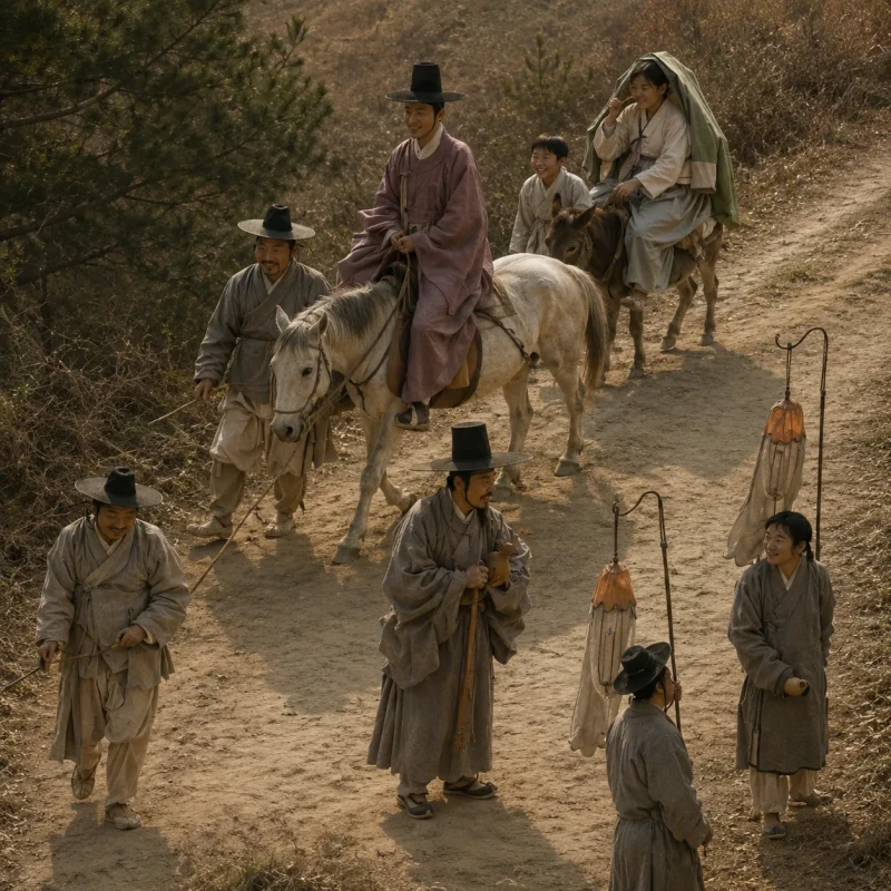 AI로 실사화한 조선시대 풍속화 -10