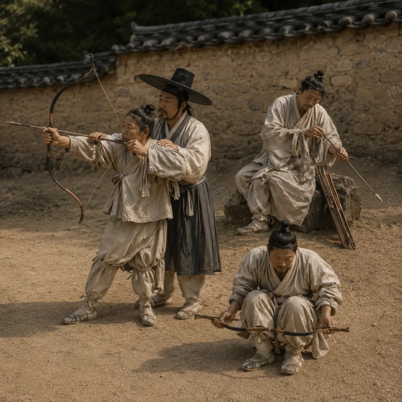 AI로 실사화한 조선시대 풍속화 -12