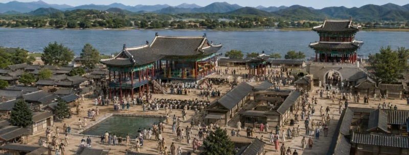 AI로 실사화한 조선시대 풍속화 -16