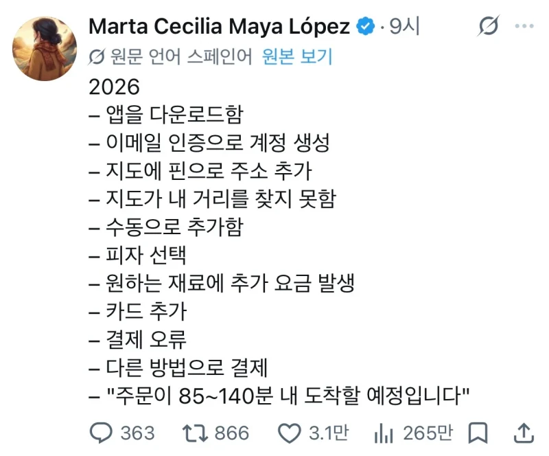 도미노 피자 주문 1995 vs 2005 vs 2026-2