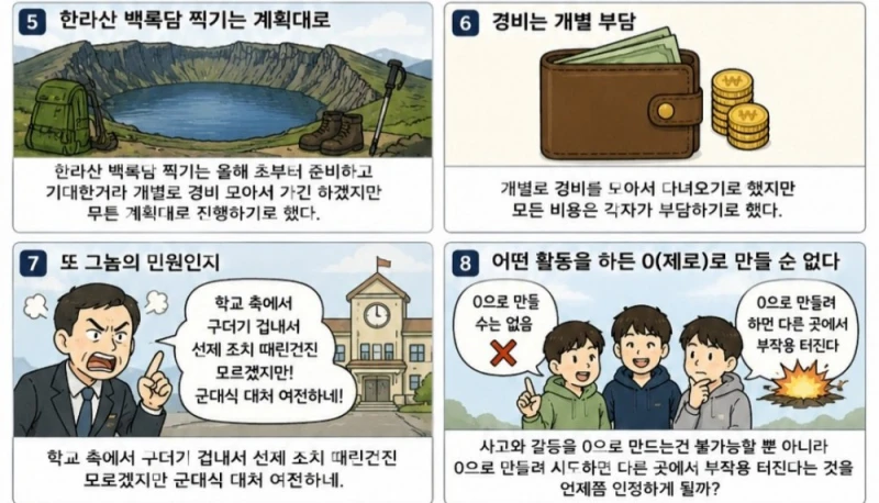주왕산 사고 이후로 등산 동아리 활동 통제한다는 학교-7