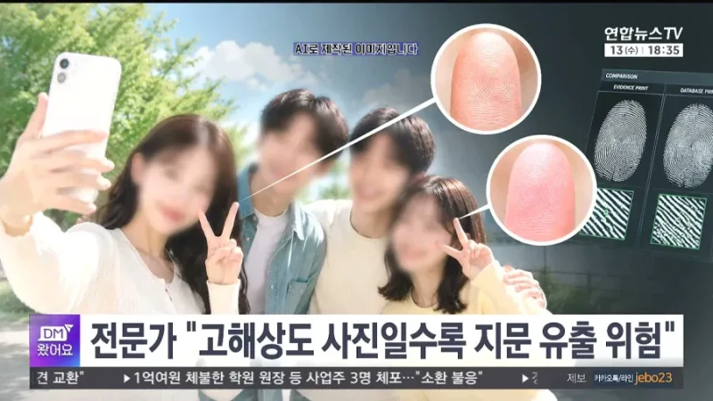 요즘 사진 찍을때 브이하면 위험한 이유 -2