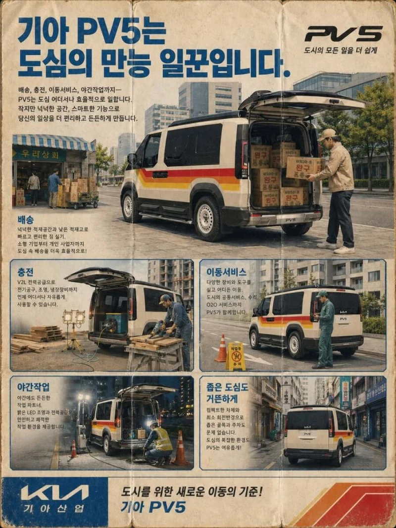 KIA PV5 광고 근황-3