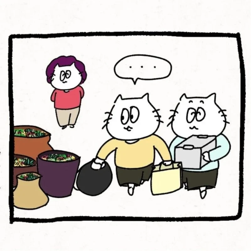 한국 시댁에 와서 이것저것 가져가는 며느리-13