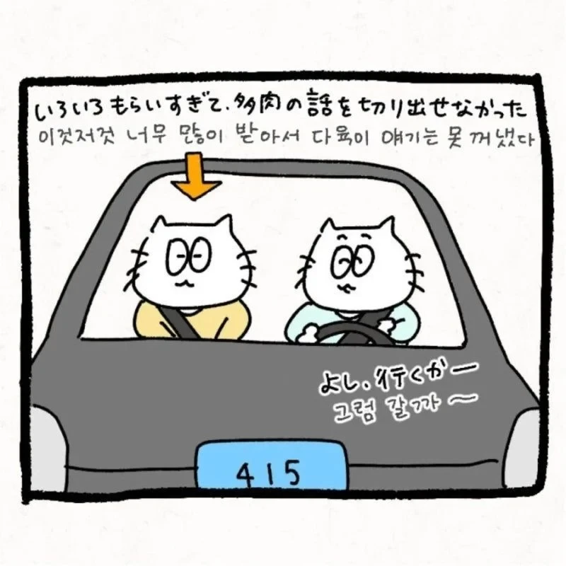 한국 시댁에 와서 이것저것 가져가는 며느리-15
