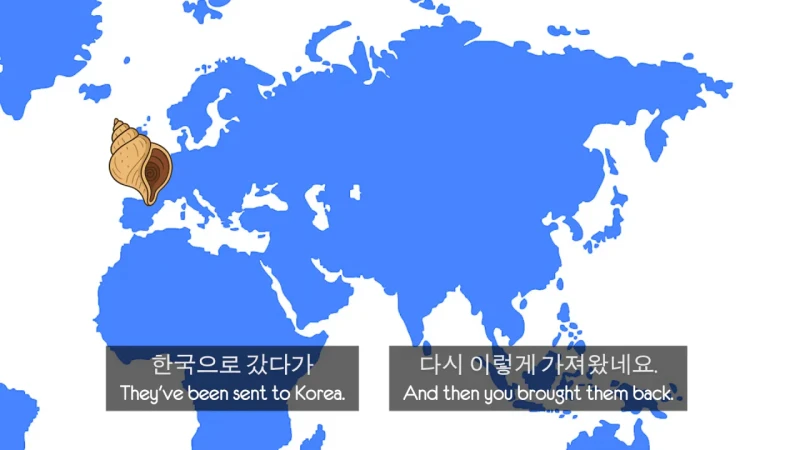 한국 골뱅이무침 먹은 영국 어부들 반응-59
