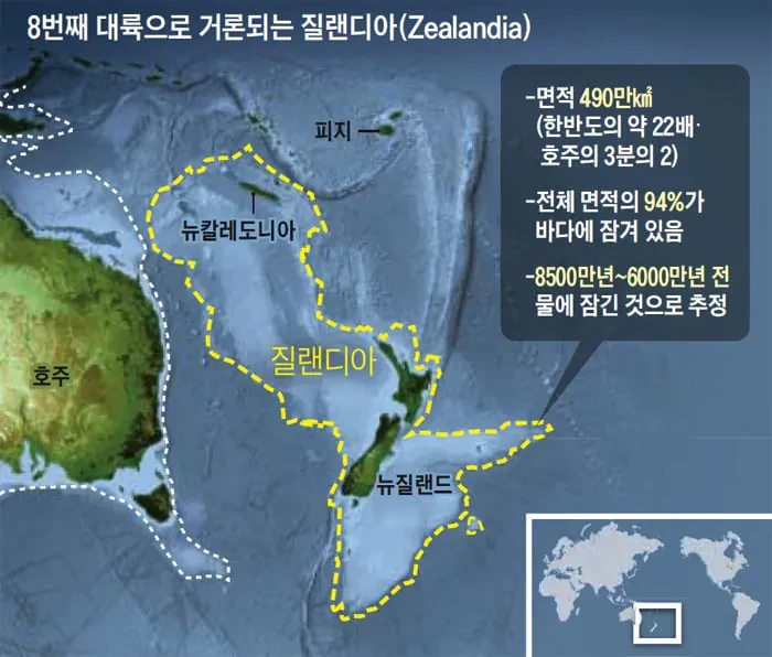 바다밑에 잠들어있는 8번째 대륙 