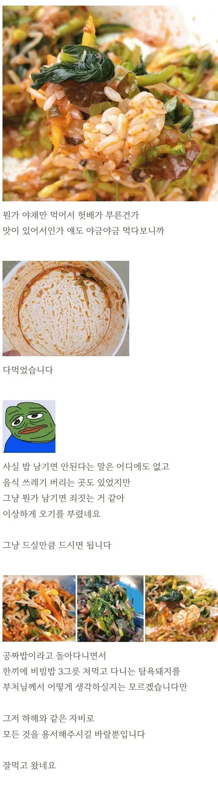석가탄신일에 절가서 비빔밥 얻어먹은 사람-12