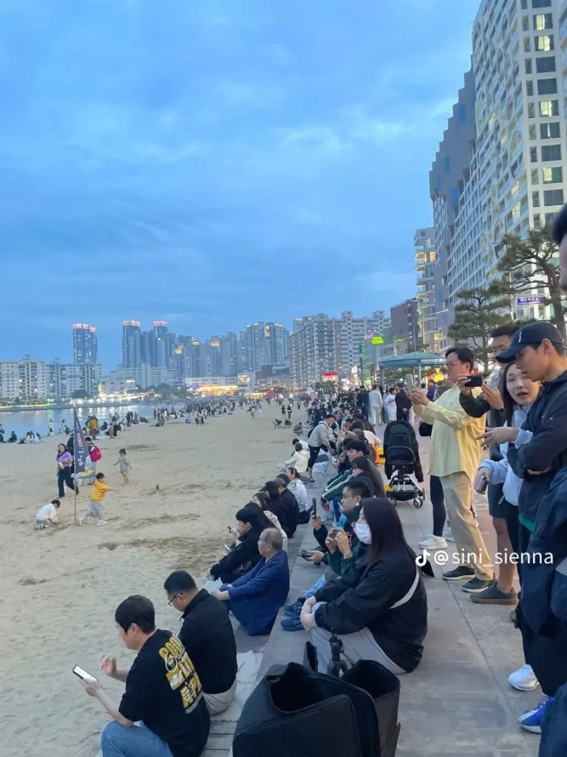 내국인들은 체감 못하는 요즘 광안리 모습