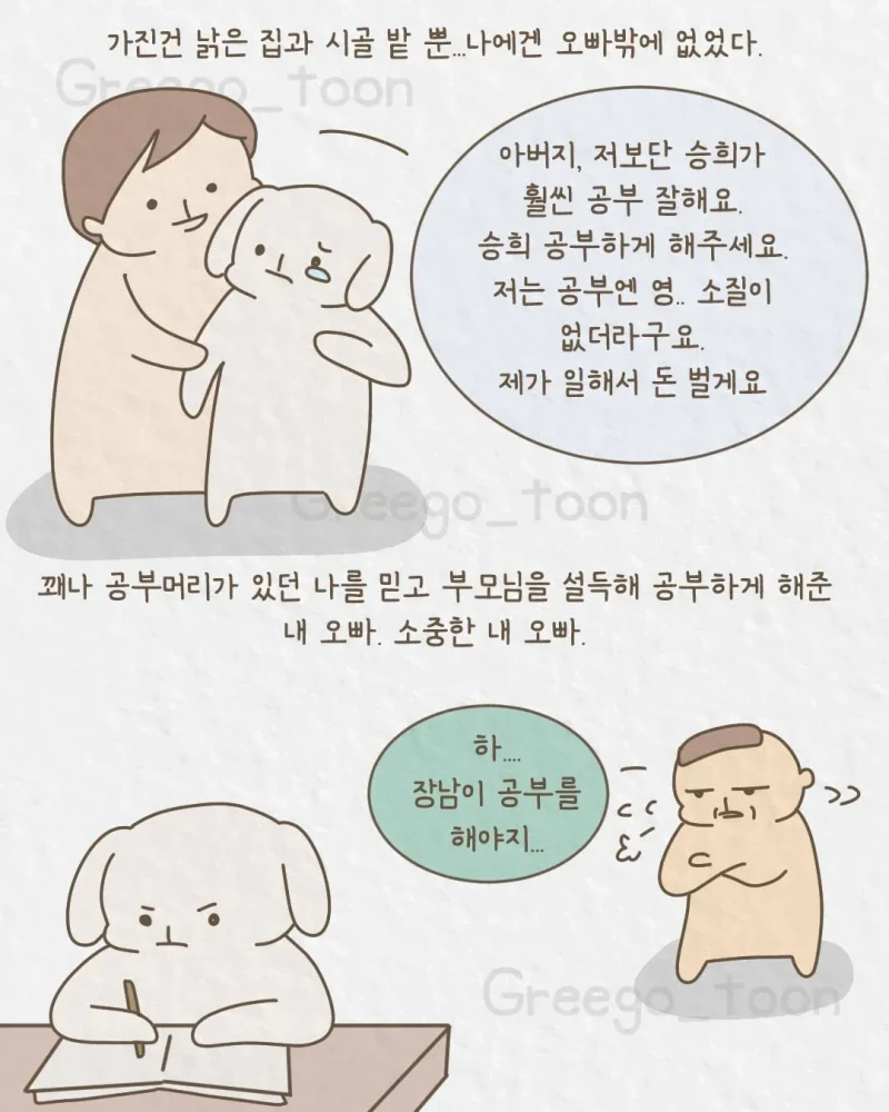 여동생 뒷바라지 해서 의사 만든 오빠-2