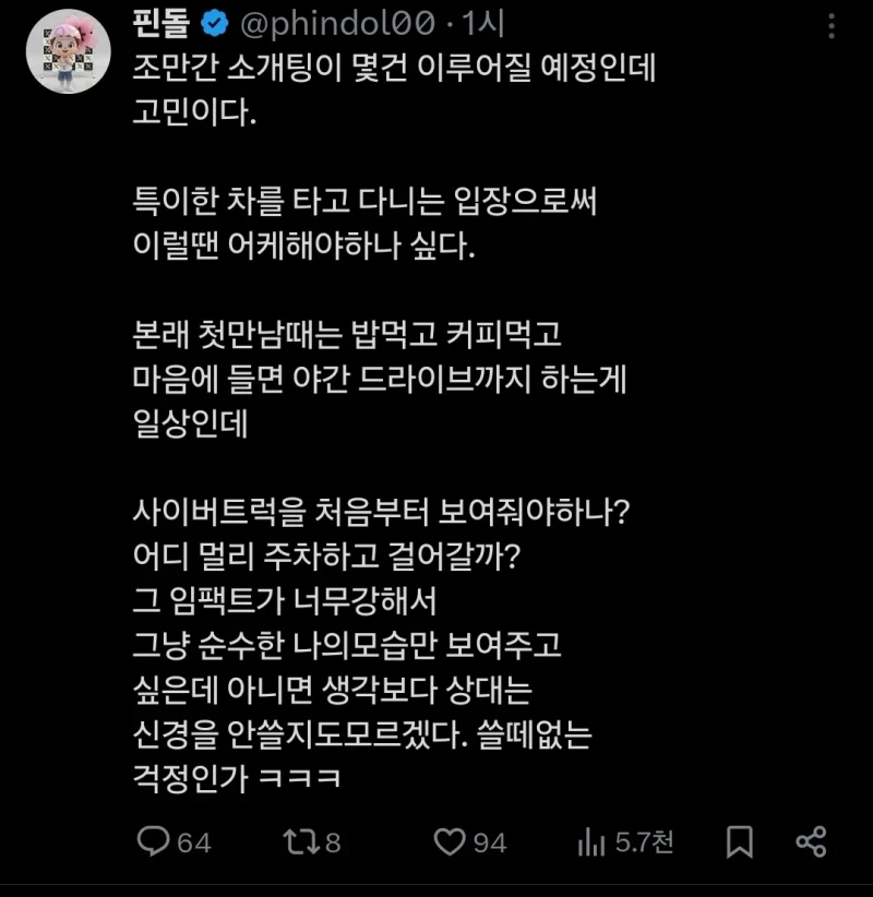 흔한 테슬라 오너의 걱정